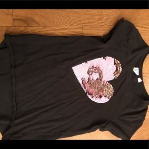 Gap sequin heart tee